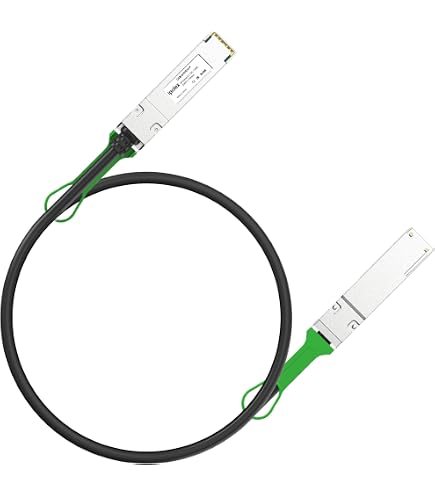 Amazon.com: H!Fiber 40Gb QSFP+ DAC Cable, 40GBASE-CR4, QSFP+ to